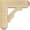 Ekena Millwork Balboa Craftsman Rough Sawn Bracket w/ Offset Brace, Douglas Fir, 6"W x 16"D x 16"H BKT0604X16X16BOA04RDF - alternate 3